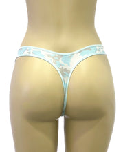 Load image into Gallery viewer, Cotton Spandex Thong- Sky Blue Camo