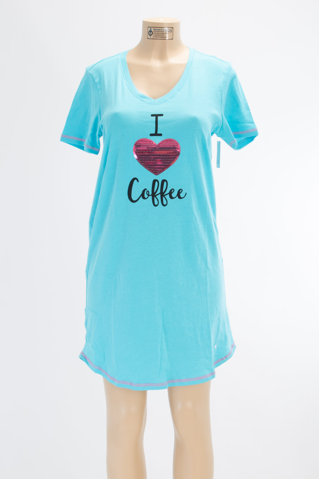 “I Love Coffee” Night Shirt