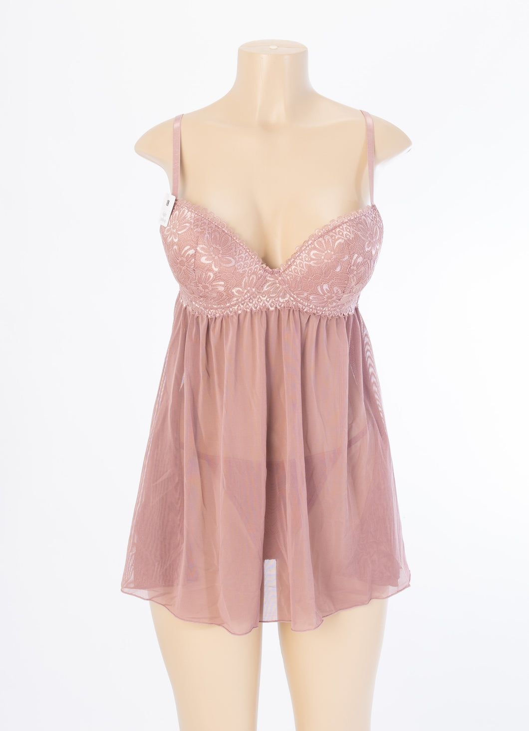 Lace Chemise With G-String