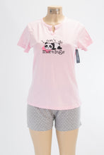 Load image into Gallery viewer, 2 Piece “I Don&#39;t Do Mornings” Pajama Set
