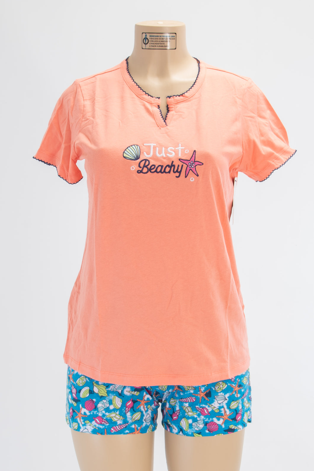 2 Piece “Just Beachy ” Pajama Set
