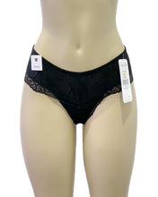 Load image into Gallery viewer, Red Carpet Ready Hipster Thong- Black
