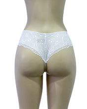 Load image into Gallery viewer, Red Carpet Ready Hipster Thong- White
