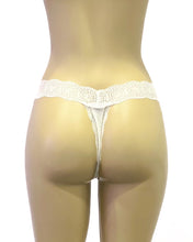 Load image into Gallery viewer, Waist No Time Thong- White

