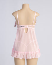 Load image into Gallery viewer, Red Carpet Ready Chemise with G-String
