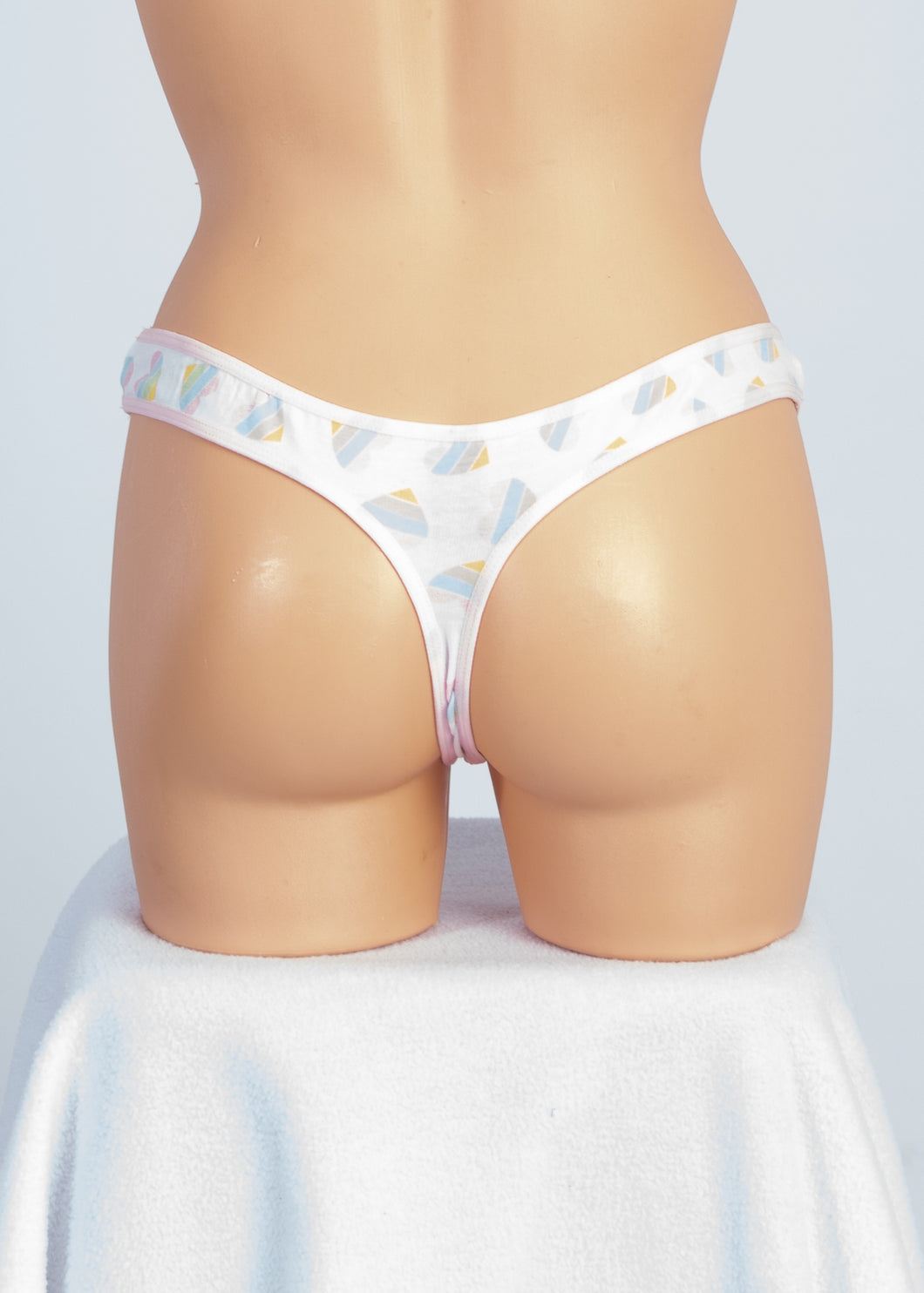 Cotton Spandex Thong