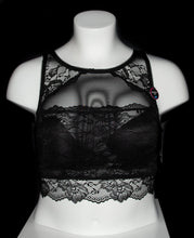 Load image into Gallery viewer, At Last High Neck Bralette- Black
