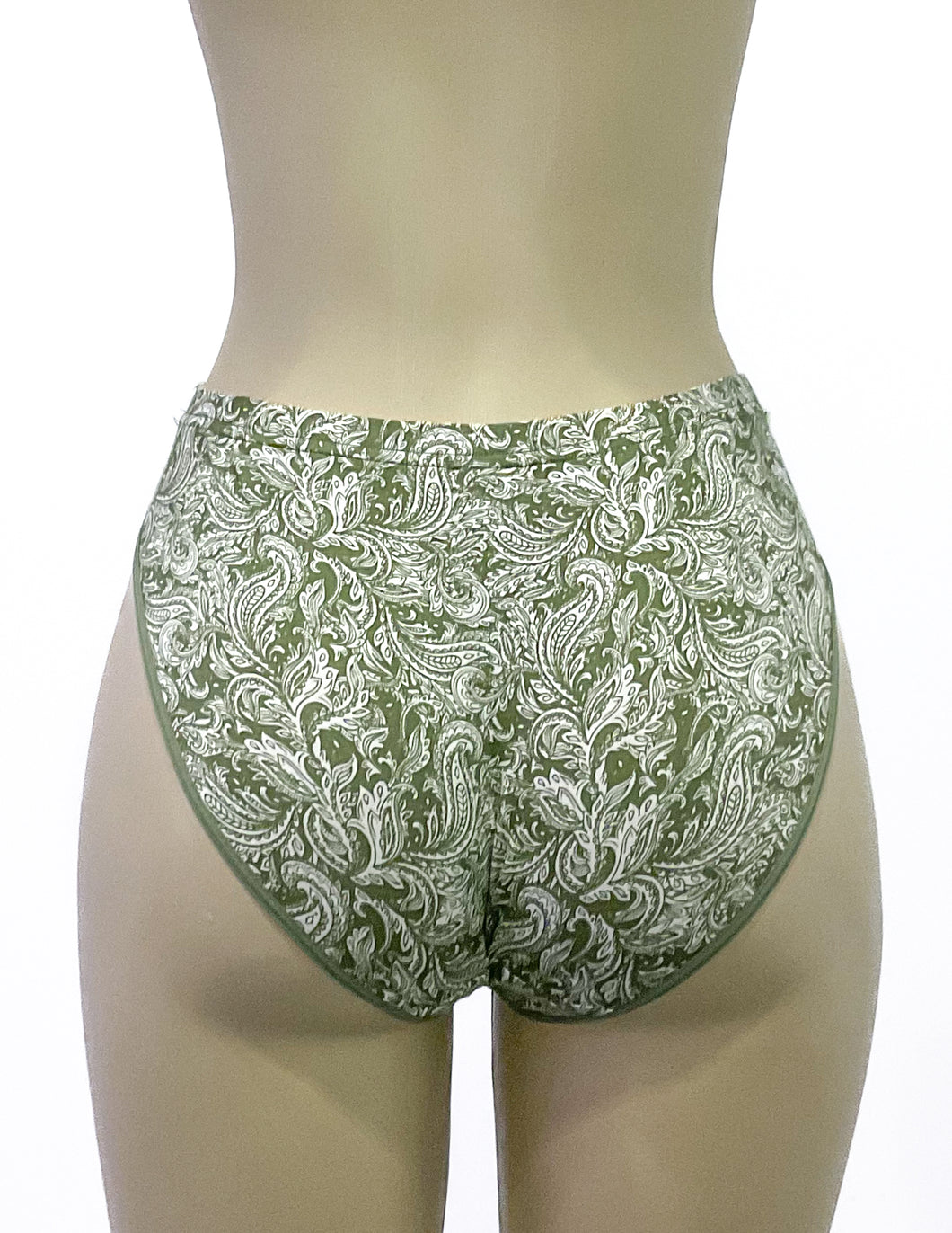HIGH CUT BRIEF- Olive green