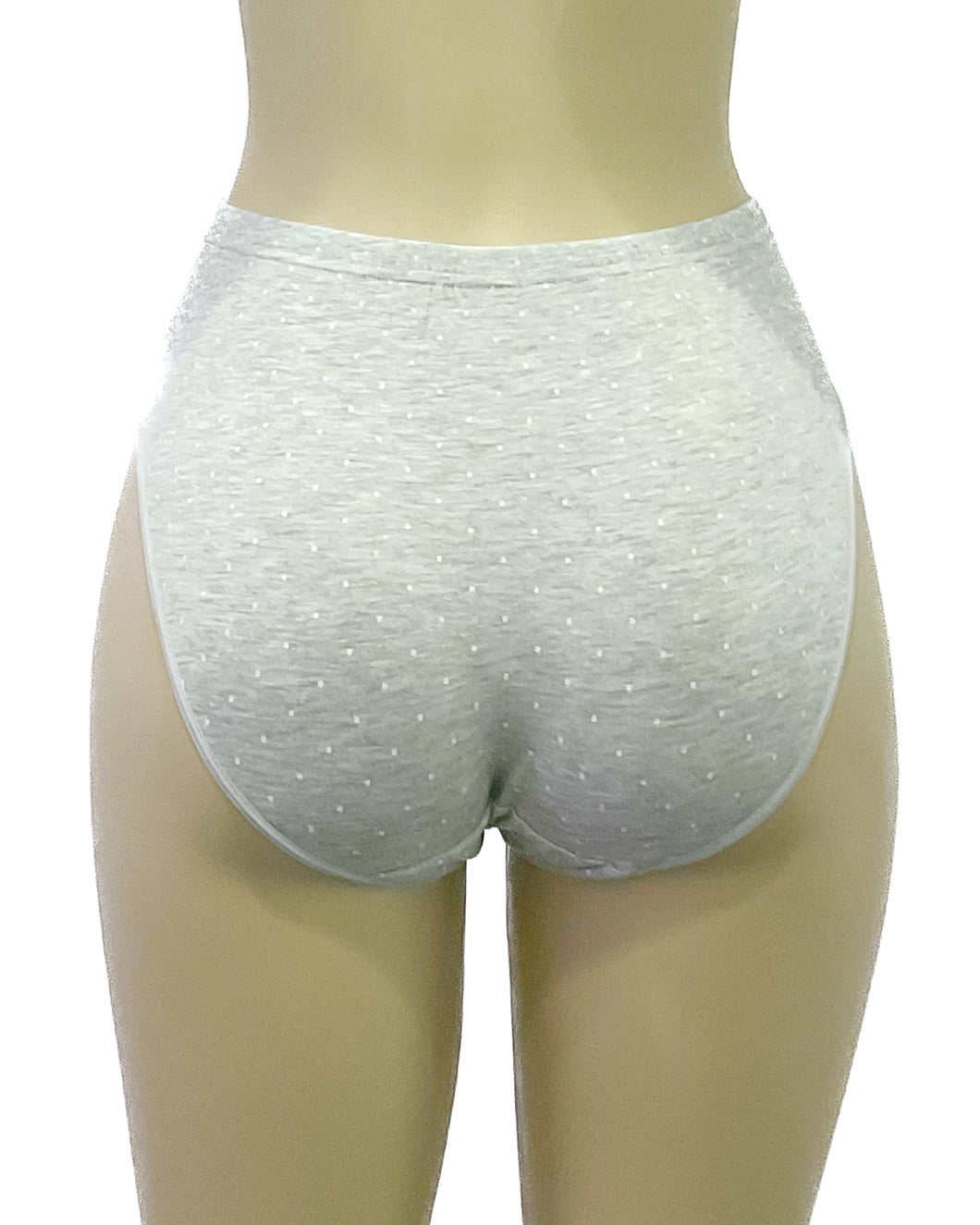 Cotton Spandex High Cut Brief