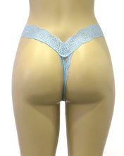 Load image into Gallery viewer, Waist No Time Thong- Cornflower Blue
