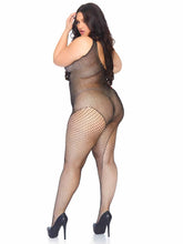 Load image into Gallery viewer, Plus Simple Seduction Rhinestone Bodystocking
