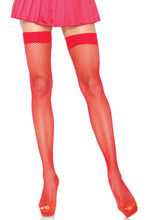 Load image into Gallery viewer, Nylon Fishnet Thigh Highs
