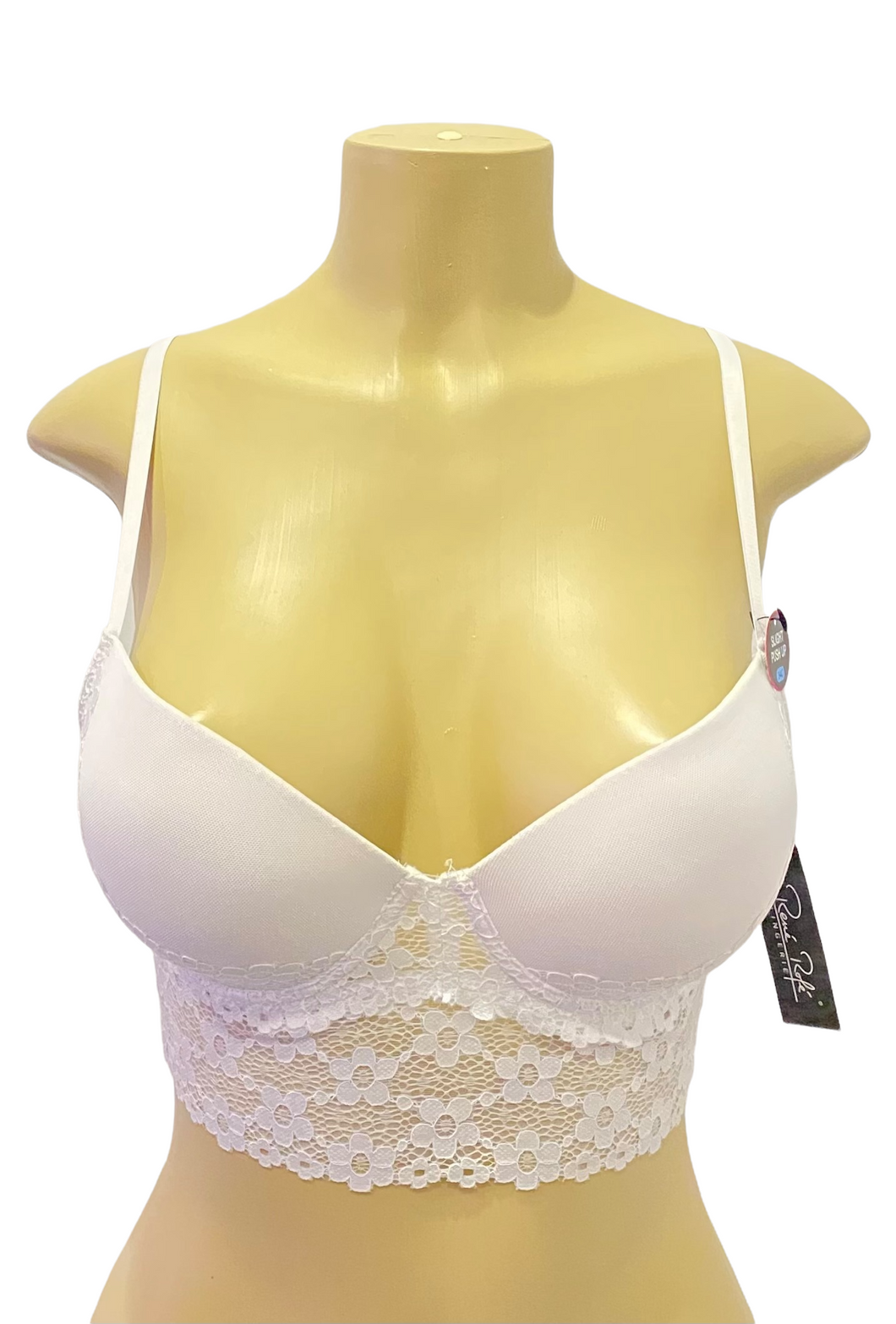 Wild Honey Slight Push Up Bra- White