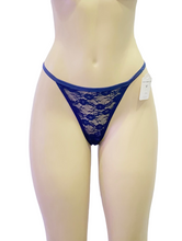 Load image into Gallery viewer, G-String Thong- Navy
