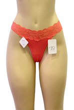 Load image into Gallery viewer, No Limits Thong- Coral
