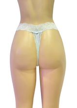 Load image into Gallery viewer, Waist No Time Thong- Sky Blue
