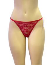 Load image into Gallery viewer, G-String Thong- Red
