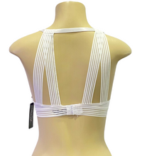 Load image into Gallery viewer, No Bad Vibes Bra- White
