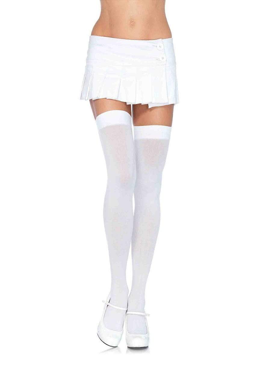 Plus Size Nylon Thigh Highs